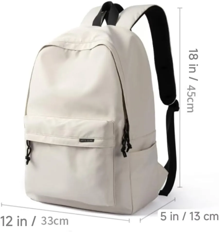 18 inches Mouse Design Backpack with Palm Pendant, 2 Piece Set (white)