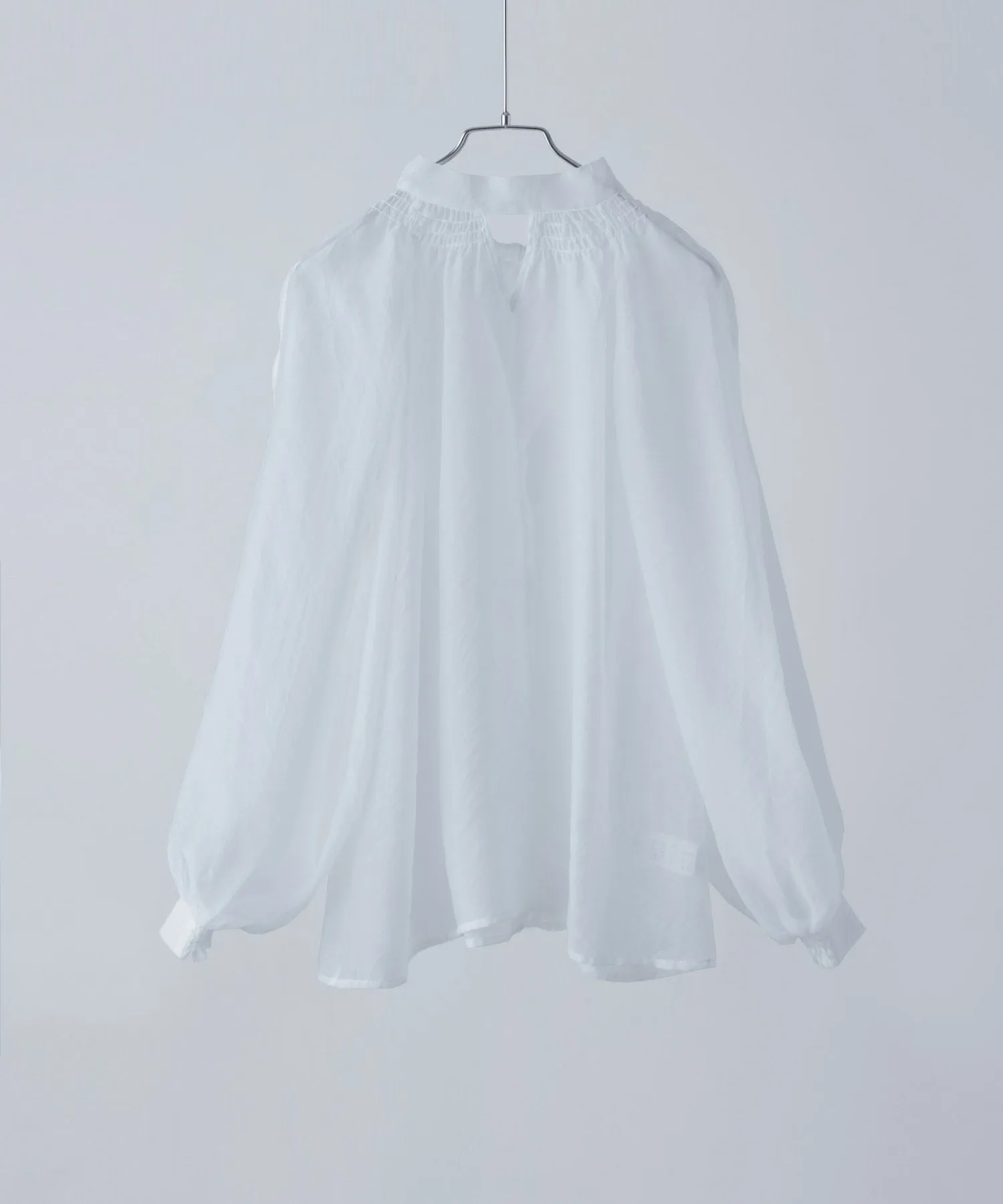 2way bowtie sheer blouse