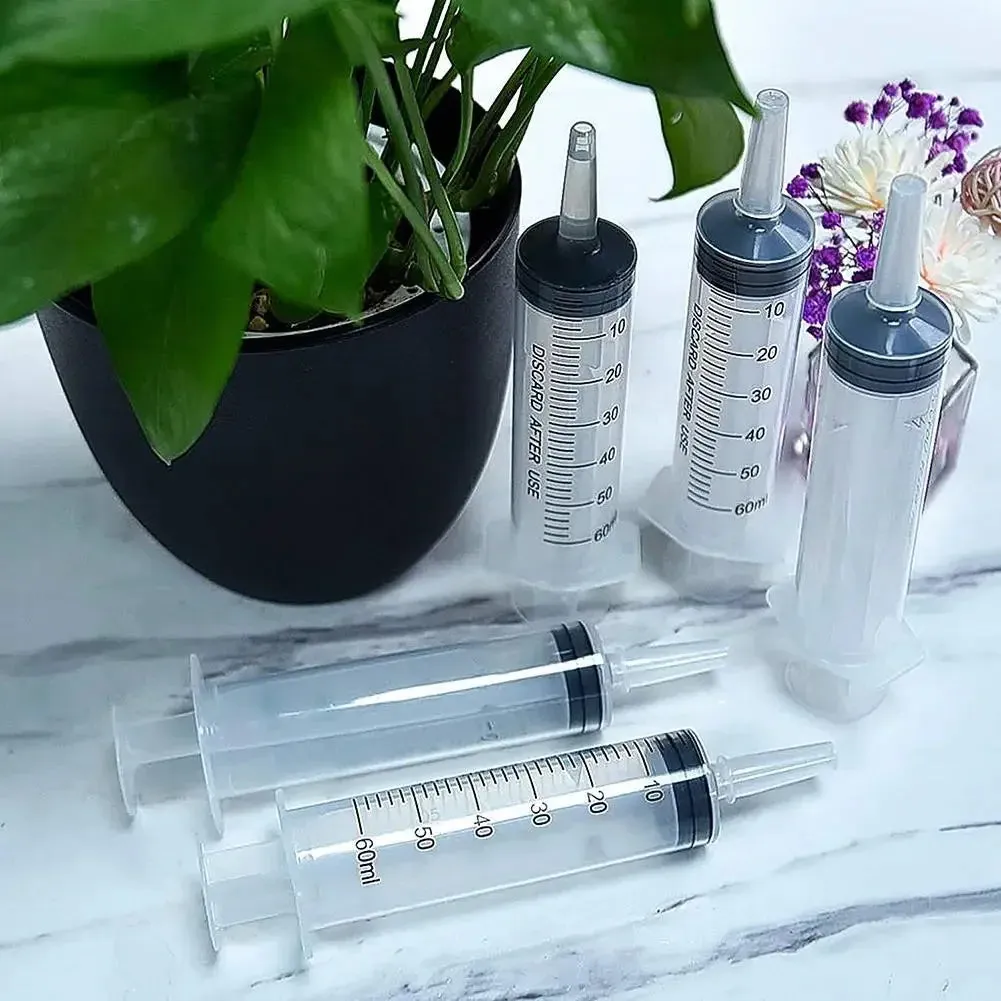 60ml/100ml Nutrient Syringe for Hydroponics