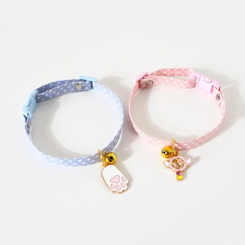 Adjustable Cat Collar with Bell