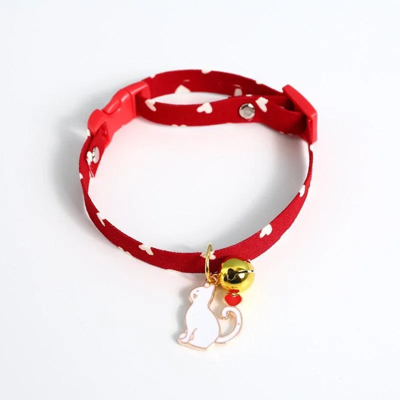 Adjustable Cat Collar with Bell