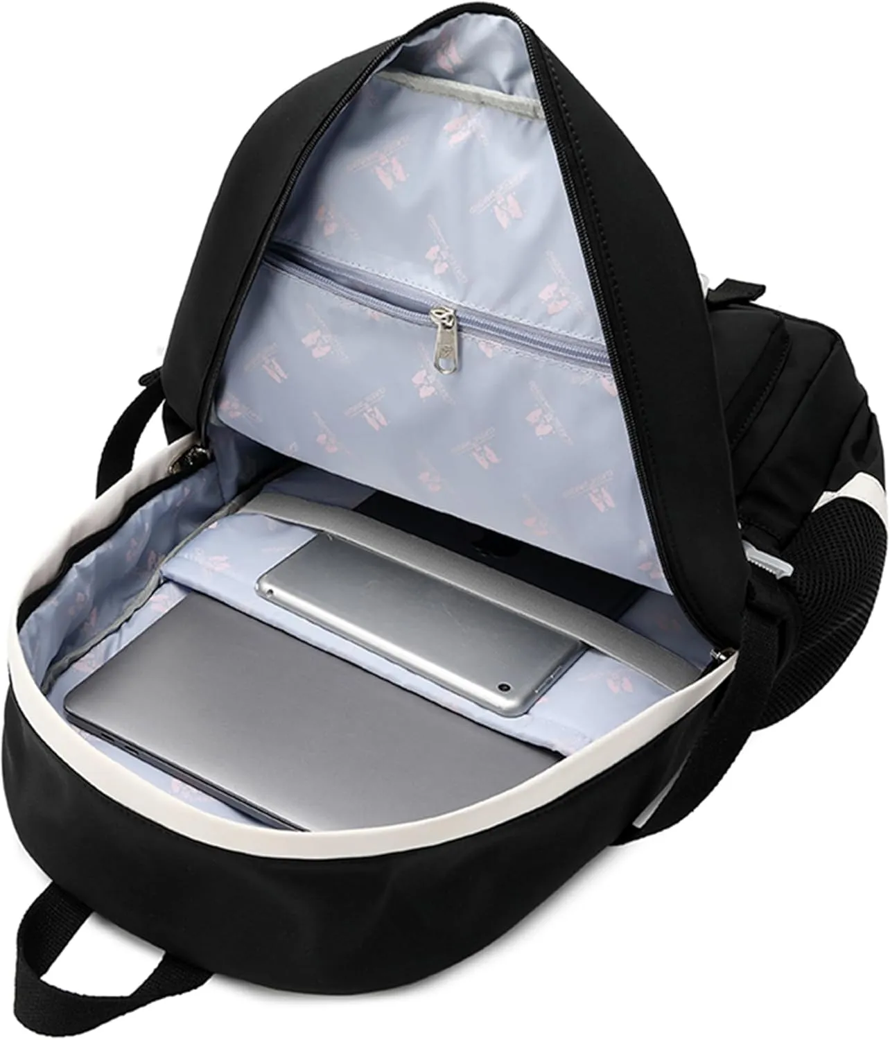 Backpacks for Girls,Laptop Backpack 15.6 Inch School Bag Cute College Large Bookbags Travel for Teens Women Students Anti Theft Daypack (Black)