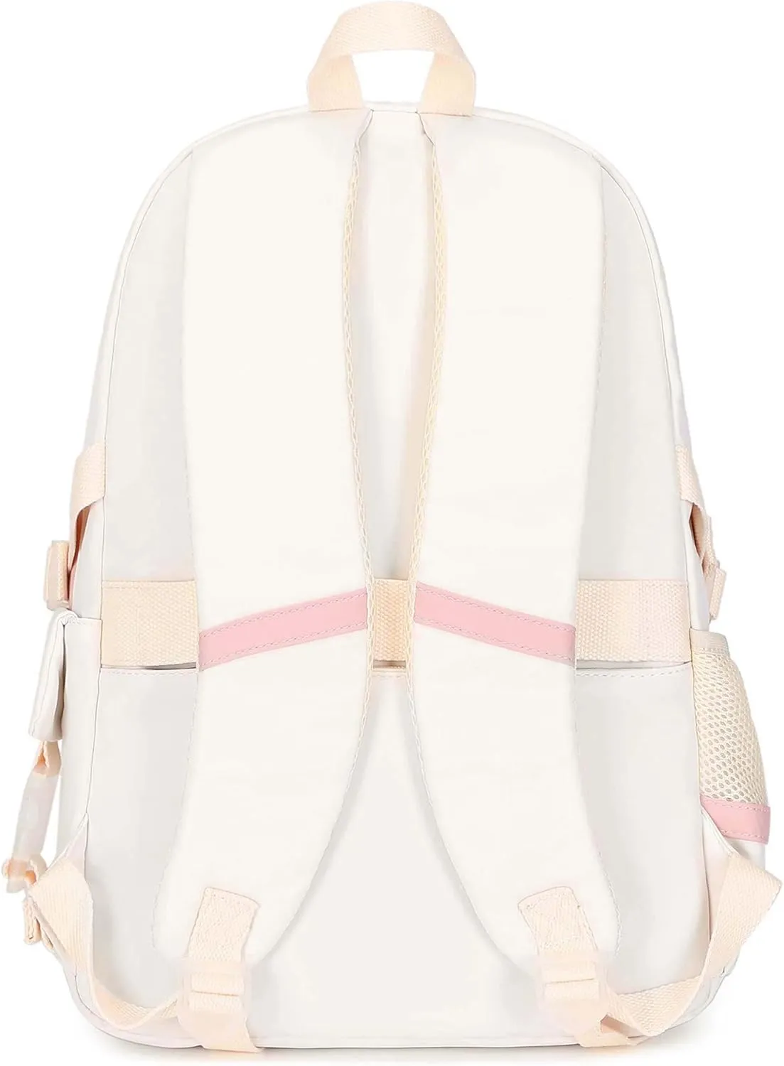 Backpacks for Girls,Laptop Backpack 15.6 Inch School Bag Cute College Large Bookbags Travel for Teens Women Students Anti Theft Daypack(Beige)