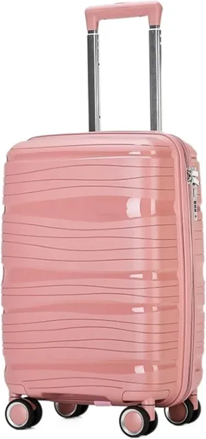 Cabin Luggage Travel Suitcase with Spinner Wheels,Lightweight Ergonomic Handles, Traveling Suitcases Travel Bag