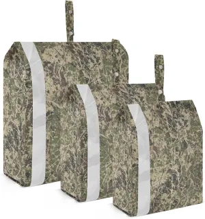 Camouflage Packing Cubes Set of 3, Lightweight Travel Luggage Organizers Foldable Bags for Easy Packing and Organization
