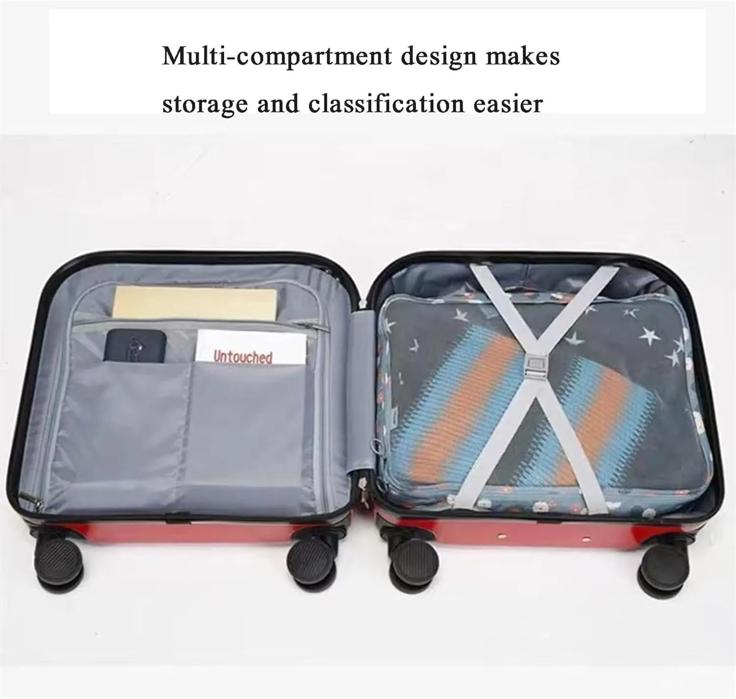 Carry-on Suitcase Luggage 2 Piece Sets Suitcases With Spinner Wheels, Hard Shell Carry On Suitcase Set Carry-on Suitcases Carry On Luggages (Color : D, Size : 20in)