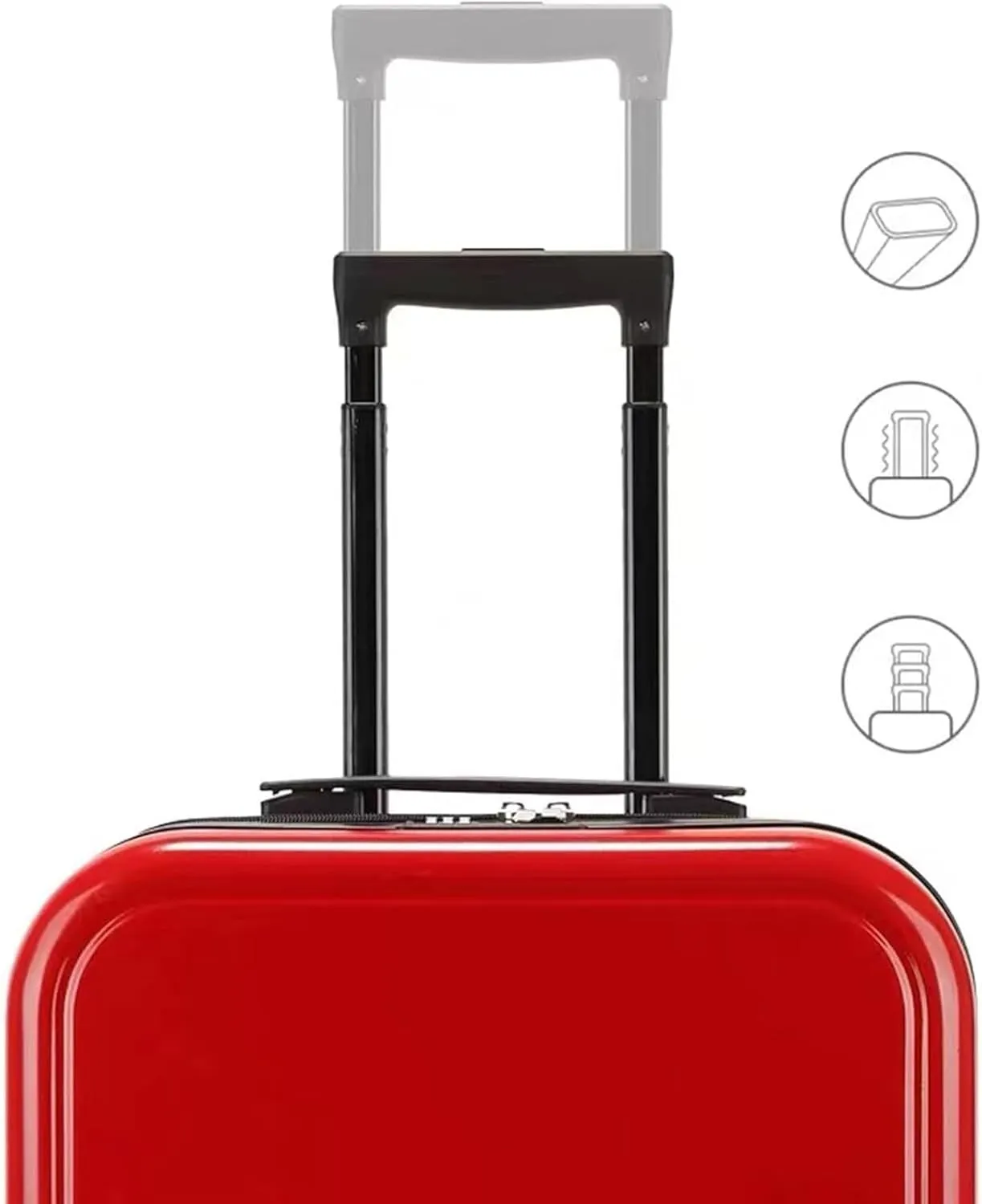 Carry-on Suitcase Luggage 2 Piece Sets Suitcases With Spinner Wheels, Hard Shell Carry On Suitcase Set Carry-on Suitcases Carry On Luggages (Color : D, Size : 20in)