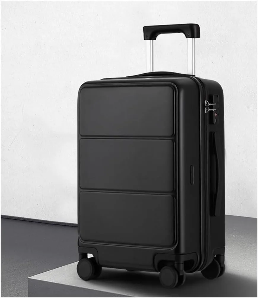 Carry-on Suitcase Luggage 20 in Luggage with Spinner Wheels,Luggage That Can Be Carried On The Plane with Lock Carry-on Suitcases Carry On Luggages,White-20inch