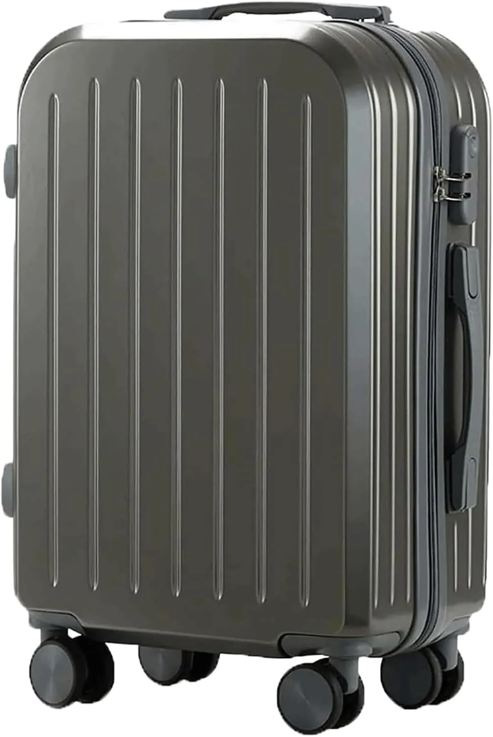 Carry-on Suitcase Luggage 20'' Lightweight Luggage Wide Handle PC Hardshell Suitcases With Spinner Wheels Carry-on Suitcases Carry On Luggages (Color : A, Size : 20 inch)