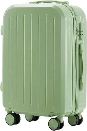 Carry-on Suitcase Luggage 20'' Lightweight Luggage Wide Handle PC Hardshell Suitcases With Spinner Wheels Carry-on Suitcases Carry On Luggages (Color : D, Size : 20 inch)