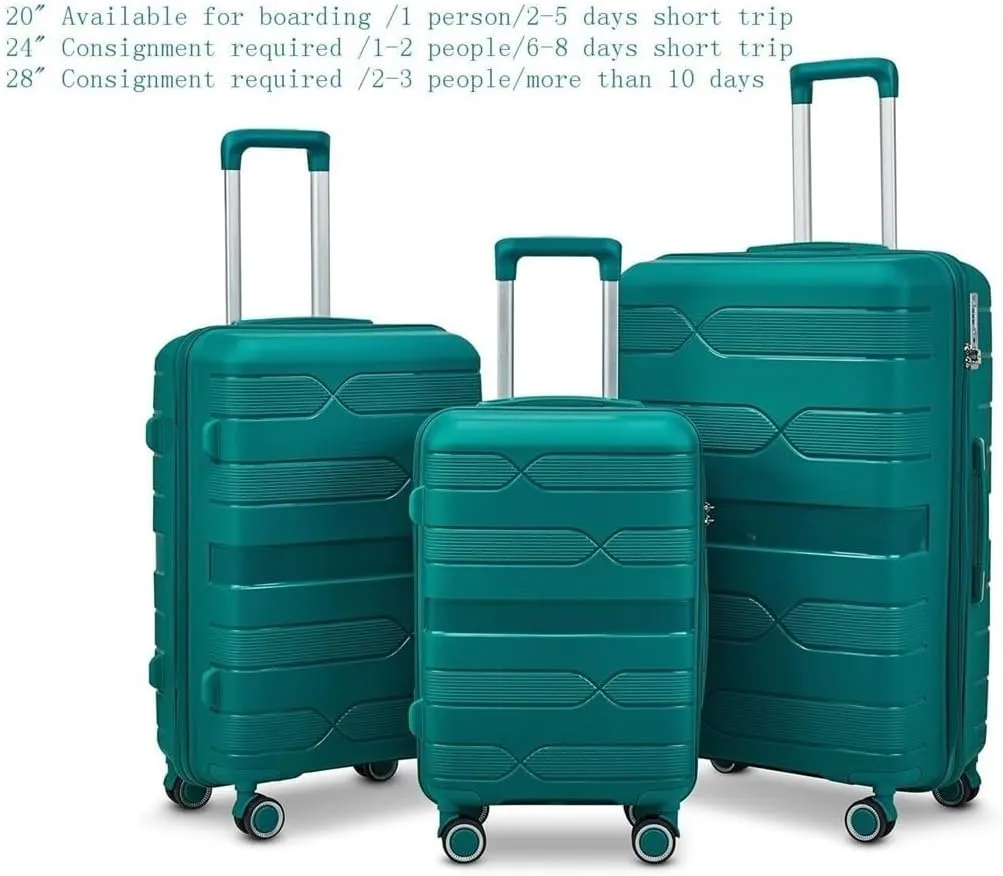 Carry-on Suitcase Luggage 20/24/28inch Lightweight Durable 4-Wheel Spinner Cabin Size Travel Suitcase Women's Luggage Carry-on Suitcases Carry On Luggages (Color : B, Size : 28in)