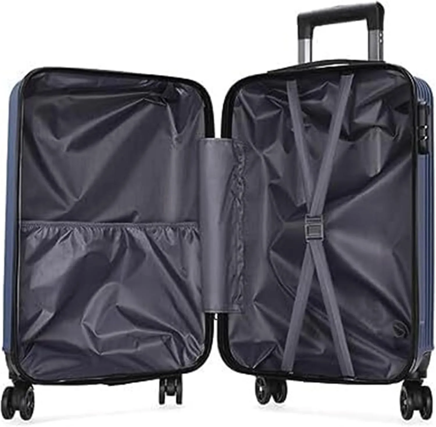 Carry-on Suitcase Luggage 20inch Lightweight Hardside Wheel Spinner Travel Luggage,Scratch-resistant Carry-on Suitcase Carry-on Suitcases Carry On Luggages (Color : B, Size : 20in)