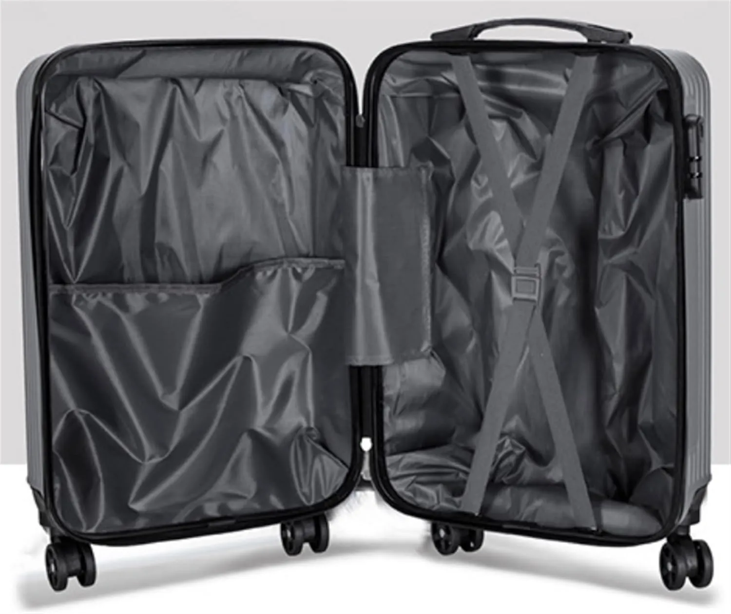 Carry-on Suitcase Luggage Checked In Luggage Suitcase With Wheels Hard Case 20 IN Luggage With Spinner Wheels Carry-on Suitcases Carry On Luggages (Color : A, Size : 20inch)