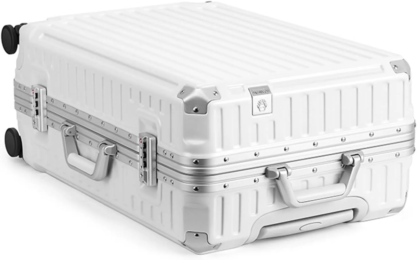 Carry-on Suitcase Luggage Hard Shell Checked Luggage with Aluminum Frame,No Zipper Suitcase with Spinner Wheels Carry-on Suitcases Carry On Luggages,E-20in