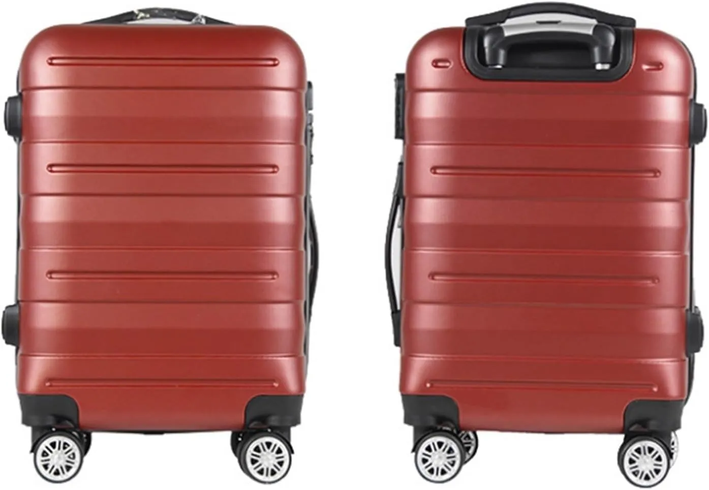 Carry-on Suitcase Luggage Hardside Checked Luggage With 4 Spinner Wheels, Lightweight Suitcase For Men And Women Carry-on Suitcases Carry On Luggages (Color : Blue, Size : 24inch)