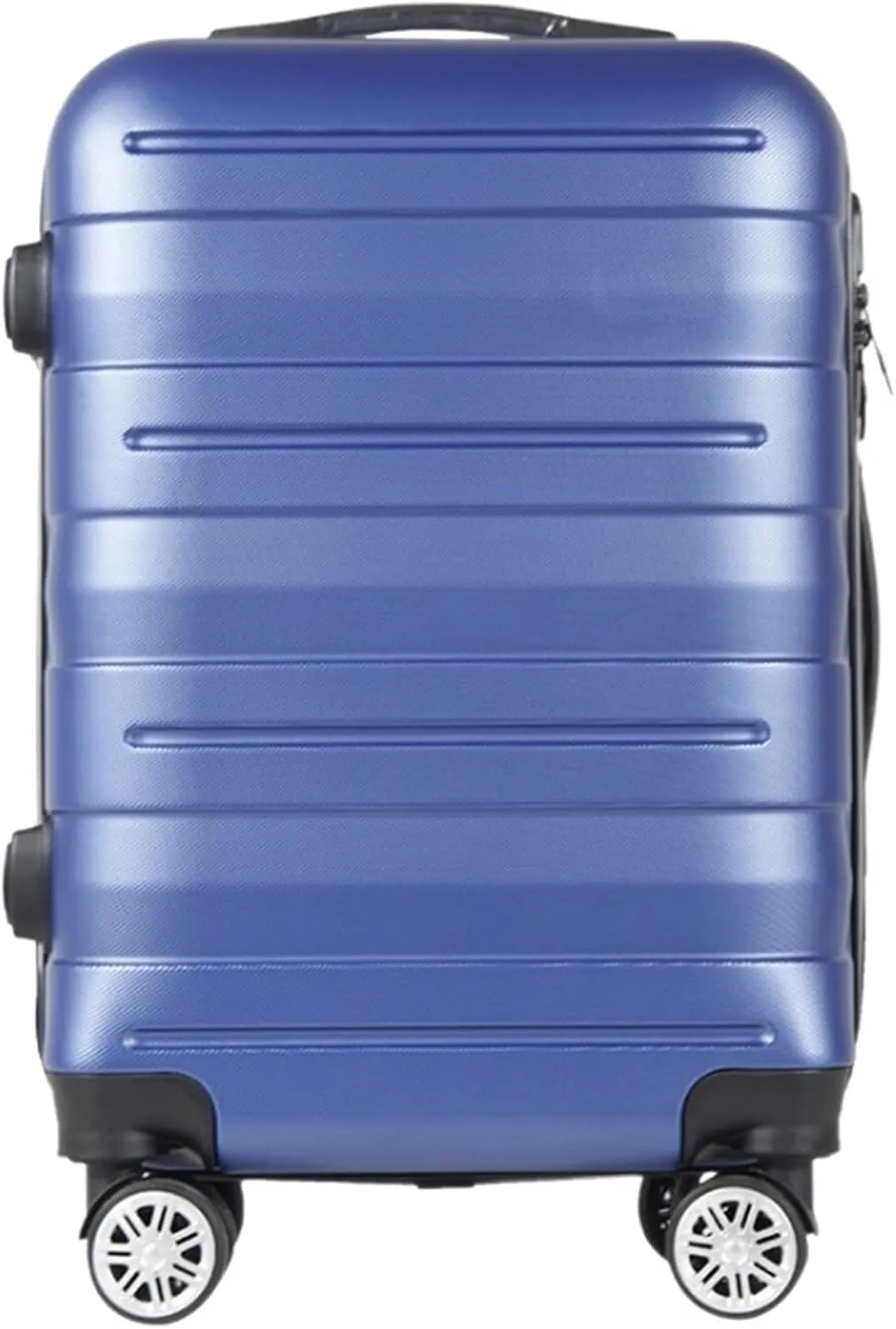 Carry-on Suitcase Luggage Hardside Checked Luggage With 4 Spinner Wheels, Lightweight Suitcase For Men And Women Carry-on Suitcases Carry On Luggages (Color : Blue, Size : 24inch)
