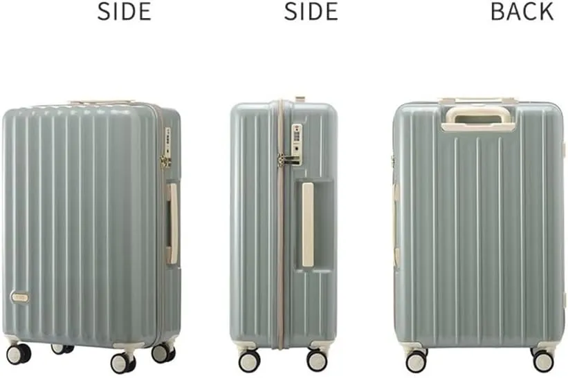 Carry-on Suitcase Luggage Hardside Luggage With Spinner Wheels,Lightweight Rolling Cabin Suitcase For Airplanes Carry-on Suitcases Carry On Luggages (Color : C, Size : 24in)