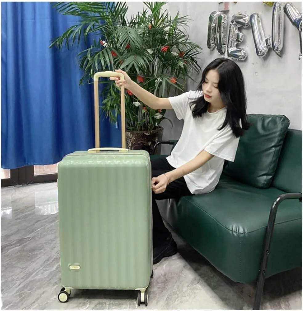 Carry-on Suitcase Luggage Hardside Luggage With Spinner Wheels,Lightweight Rolling Cabin Suitcase For Airplanes Carry-on Suitcases Carry On Luggages (Color : C, Size : 24in)