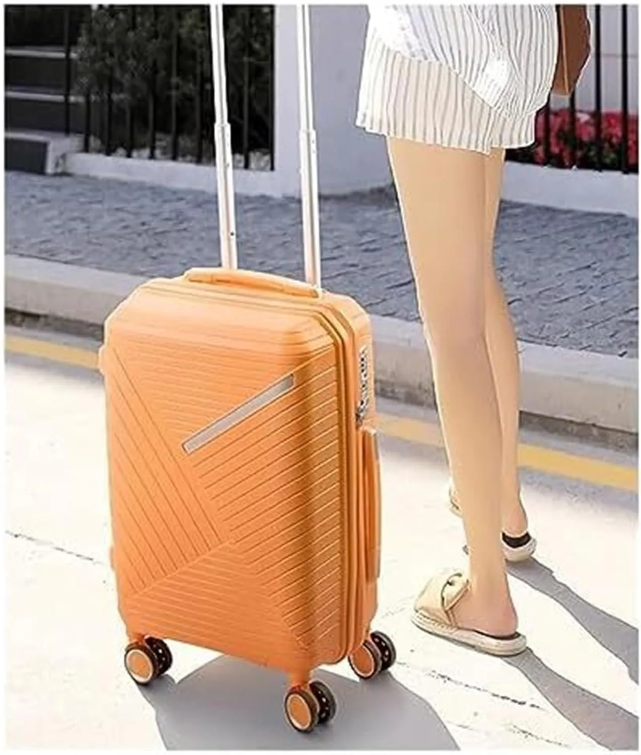 Carry-on Suitcase Luggage Luggage Carry On Lightweight Suitcase Travel Luggage With Spinner Wheels Suitcase Carry-on Suitcases Carry On Luggages (Color : B, Size : 20in)