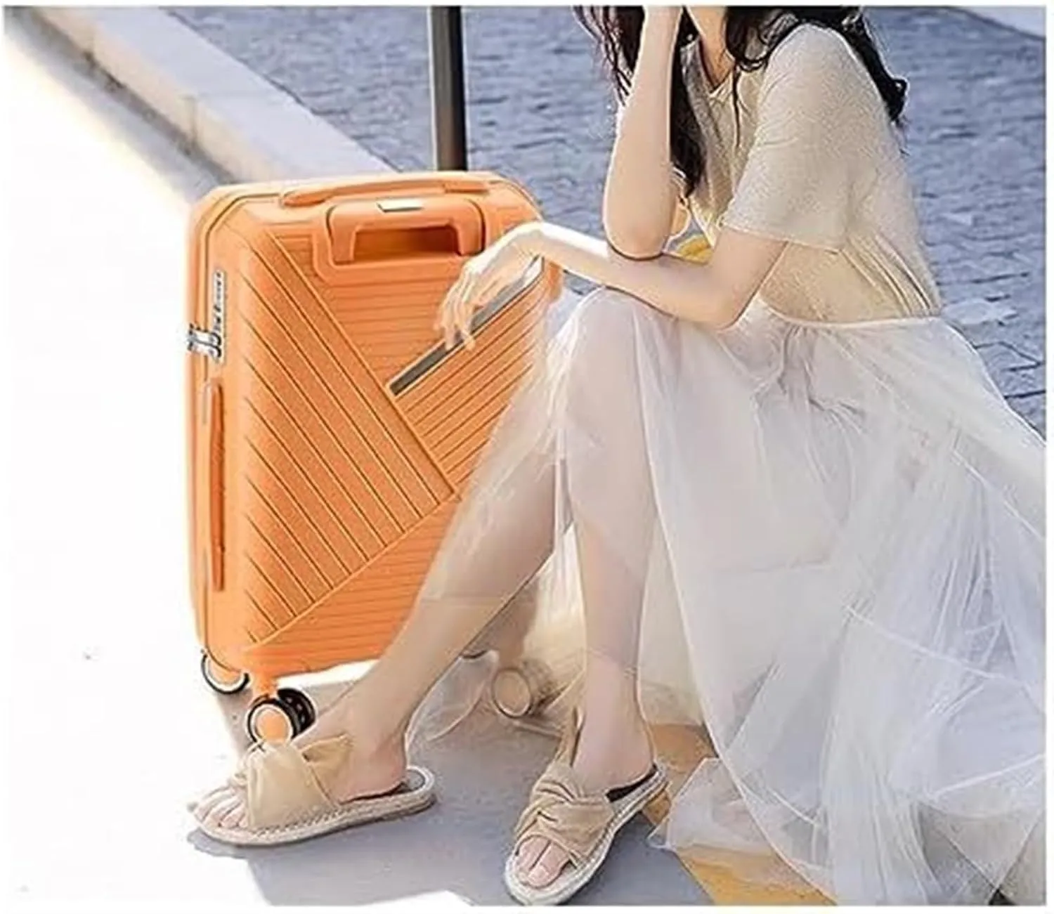 Carry-on Suitcase Luggage Luggage Carry On Lightweight Suitcase Travel Luggage With Spinner Wheels Suitcase Carry-on Suitcases Carry On Luggages (Color : E, Size : 20in)