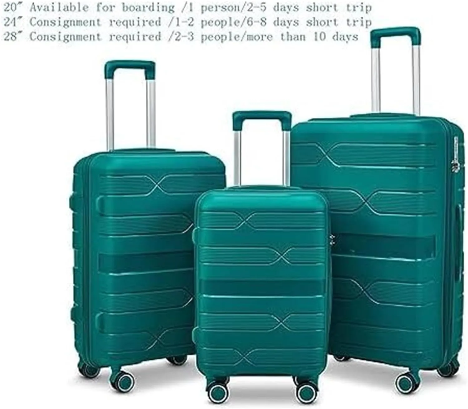 Carry-on Suitcase Luggage Luggage Carry On Lightweight Wheel Spinner Cabin Size Travel Suitcase Women's Luggage Carry-on Suitcases Carry On Luggages (Color : B, Size : 28in)