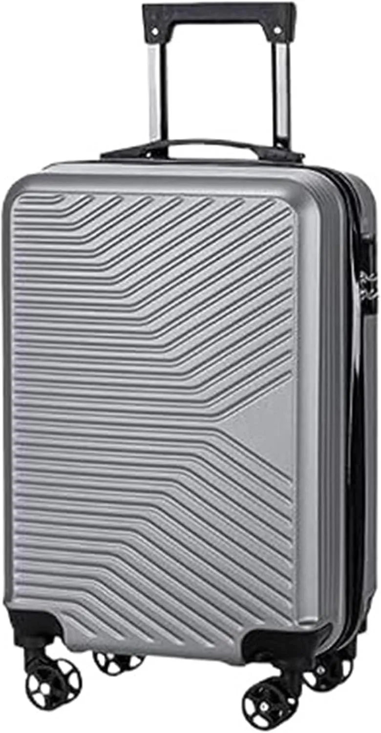 Carry-on Suitcase Luggage Luggage Checked In Luggage Suitcase Hard Case 20 IN Luggage With Spinner Wheels Suitcase Carry-on Suitcases Carry On Luggages (Color : D, Size : 20inch)