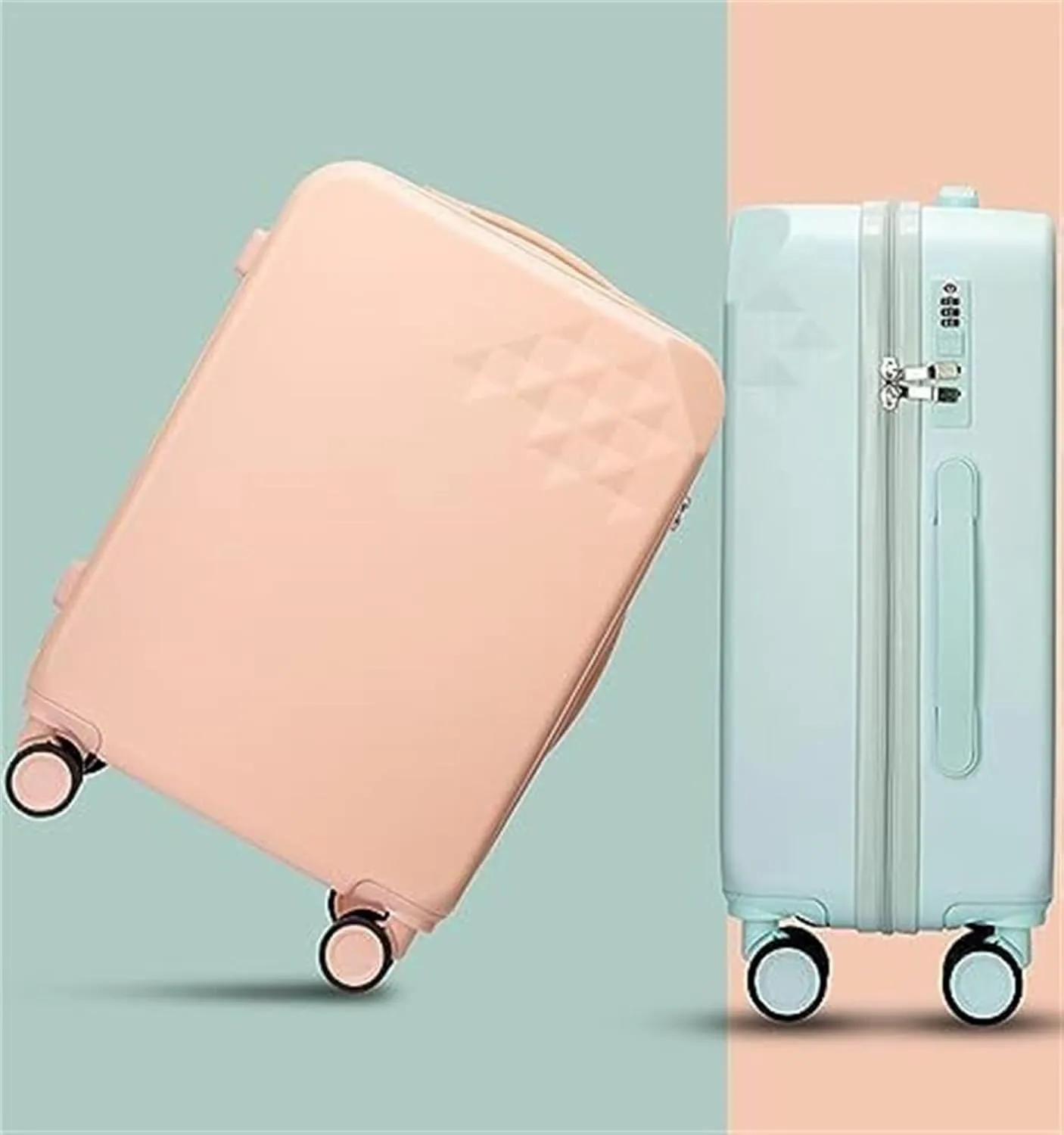 Carry-on Suitcase Luggage Luggage Expandable 8-Wheel Spinner Lightweight Hardside Suitcase,Suitcase Checked Luggage Carry-on Suitcases Carry On Luggages (Color : E, Size : 4inch)