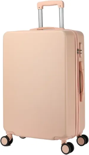 Carry-on Suitcase Luggage Portable Hard Shell Luggage Security Combination Lock Suitcases Quiet And Smooth Luggage Carry-on Suitcases Carry On Luggages (Color : Pink, Size : 20inch)