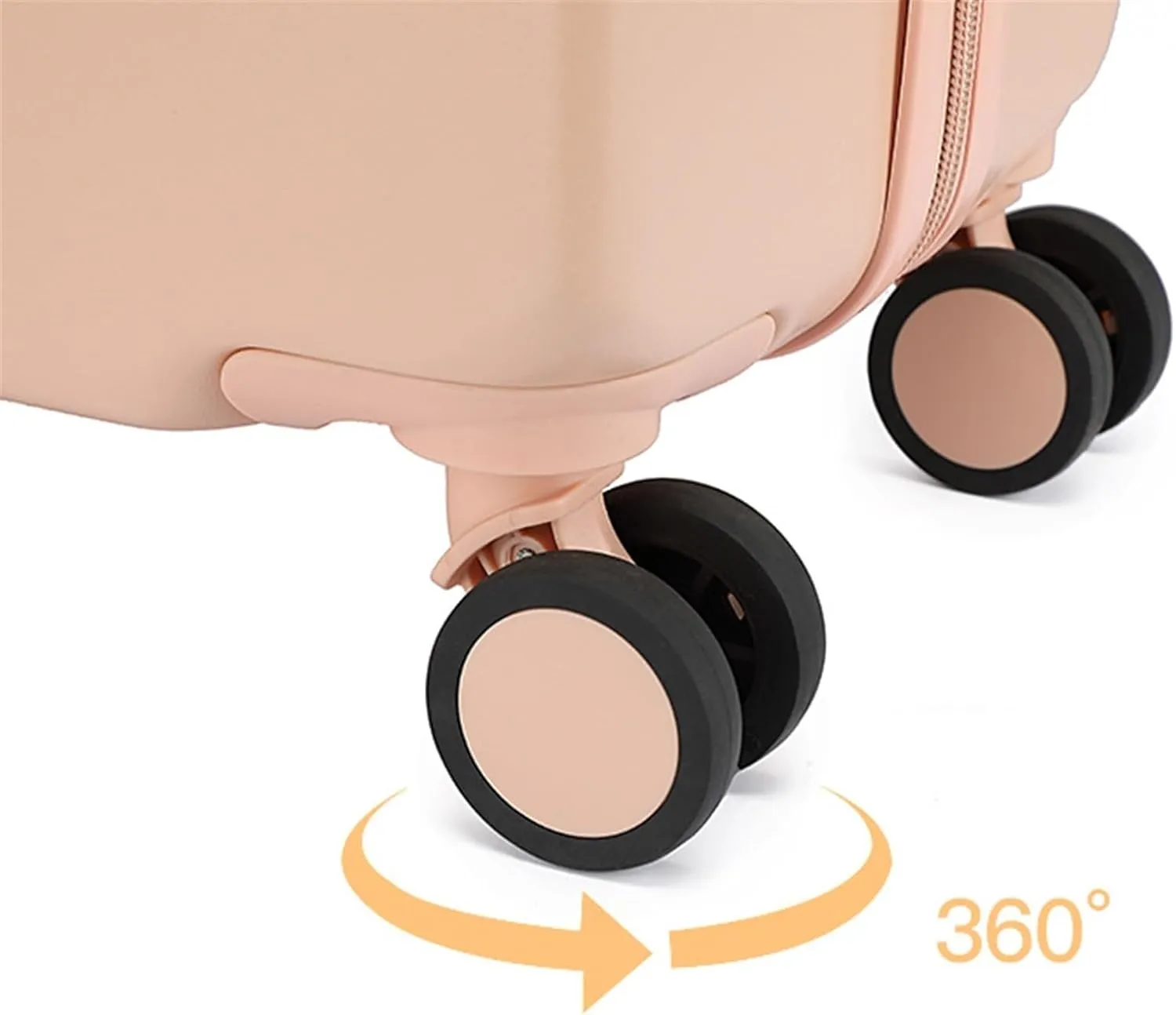 Carry-on Suitcase Luggage Portable Hard Shell Luggage Security Combination Lock Suitcases Quiet And Smooth Luggage Carry-on Suitcases Carry On Luggages (Color : Pink, Size : 20inch)