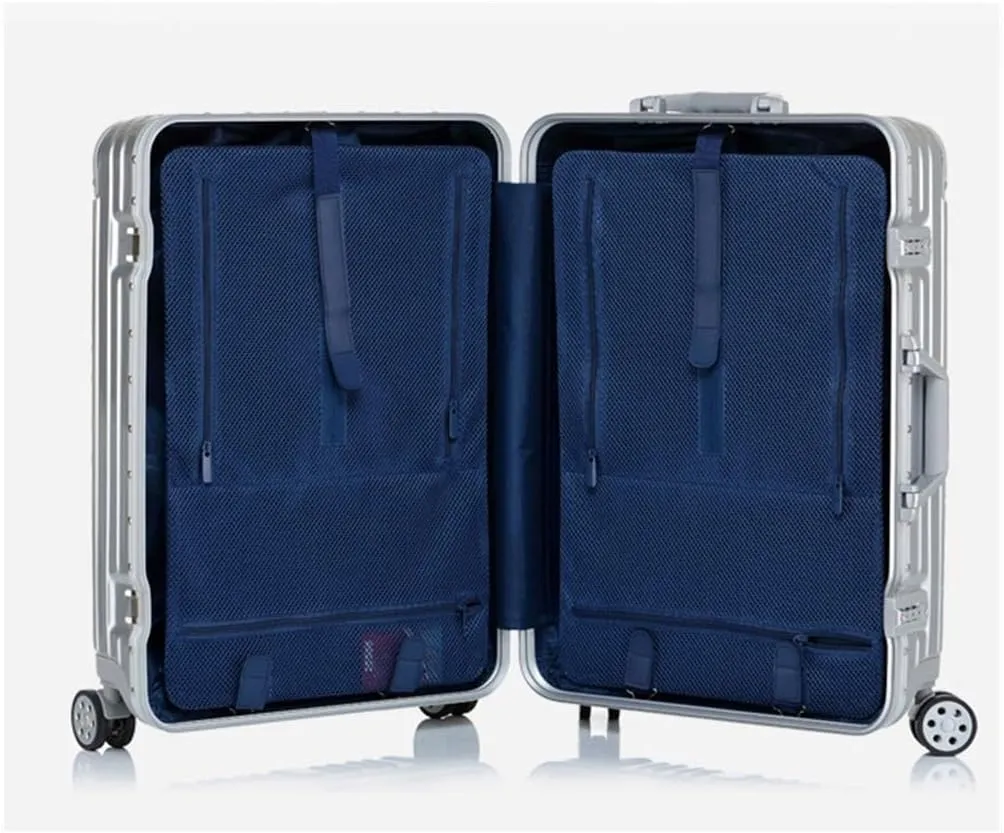Carry-on Suitcase Luggage Travel Luggage Suitcase Spinner With Wheels,Hardside Carry On Suitcase For Travel Carry-on Suitcases Carry On Luggages (Color : Rose gold, Size : 24in)