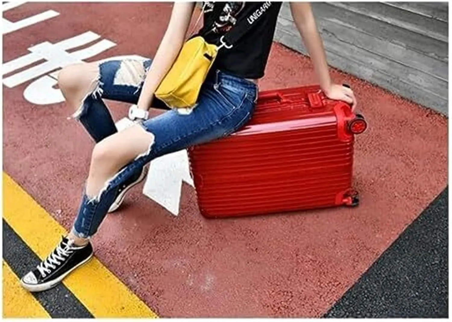 Carry-on Suitcase Luggage Travel Luggage Suitcase Spinner with Wheels,Hardside Carry On Suitcase for Travel Suitcase Carry-on Suitcases Carry On Luggages (D 20in)