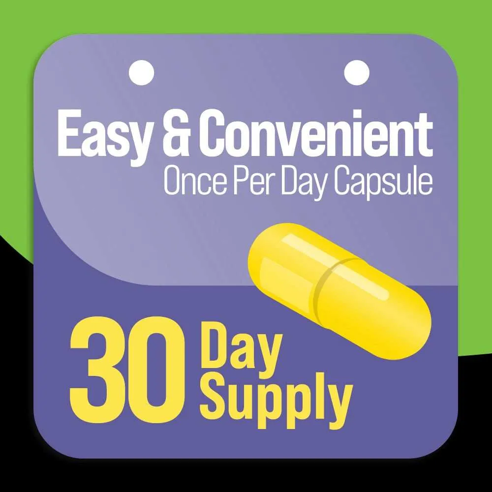 Culturelle Advanced Regularity Daily Probiotic   Prebiotic Fiber Capsules - 30 Ct