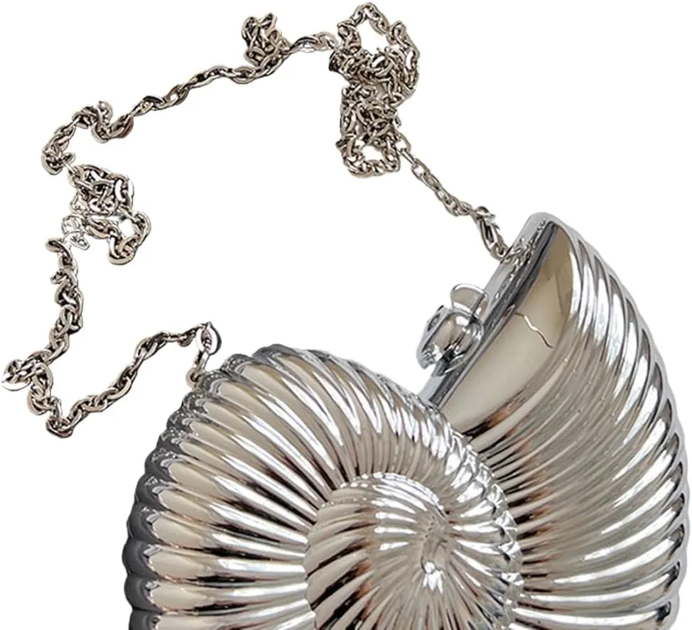 Cute Shell Evening Bag Versatile Wing Crossbody Purse Daily Life Bar Party Clutch Bag Handbag for Women