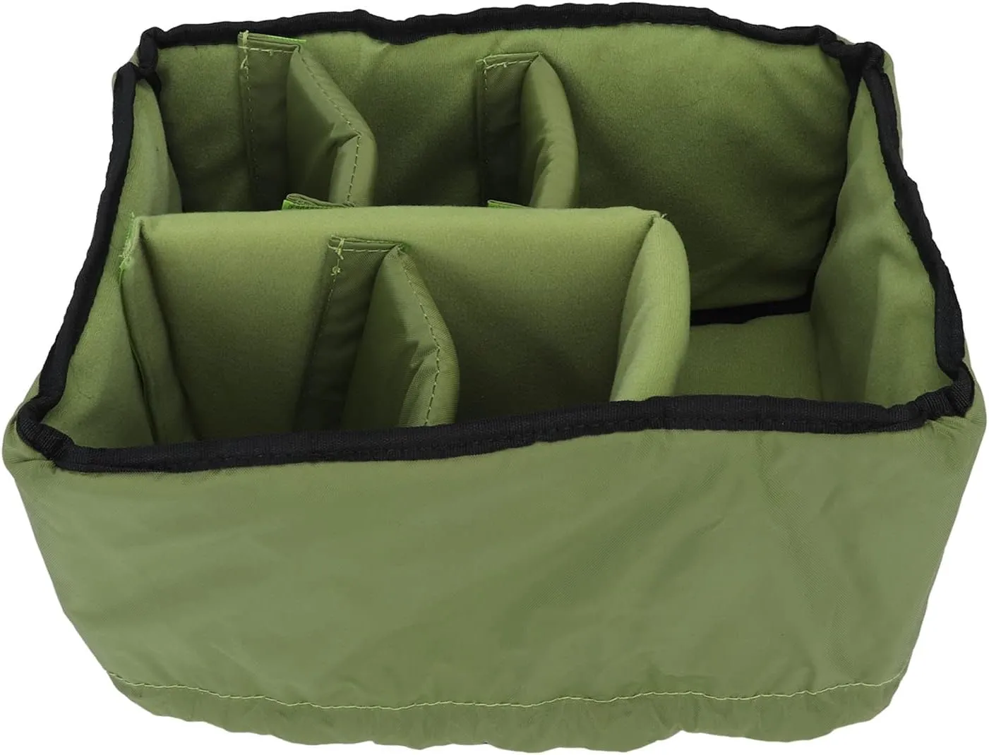 DSLR Camera Handbag, Large Capacity Shockproof Padded Bag, Drawstring Opening, Fruit Green, Ideal for Outdoor Activities