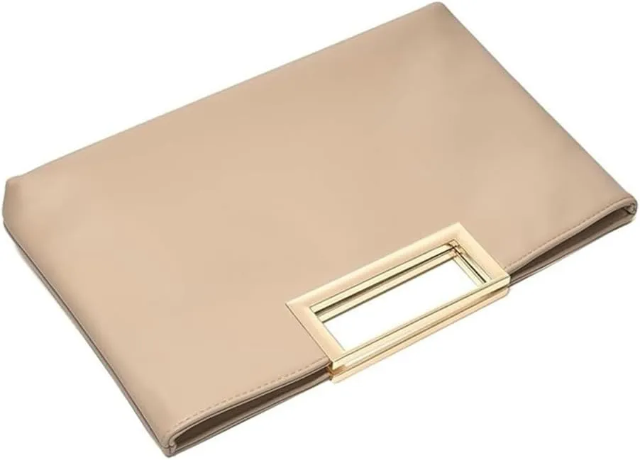 Evening Handbag for Women PU Leather Clutch Purses Tote Elegant Bag for Work Wedding Prom Cocktail Travel