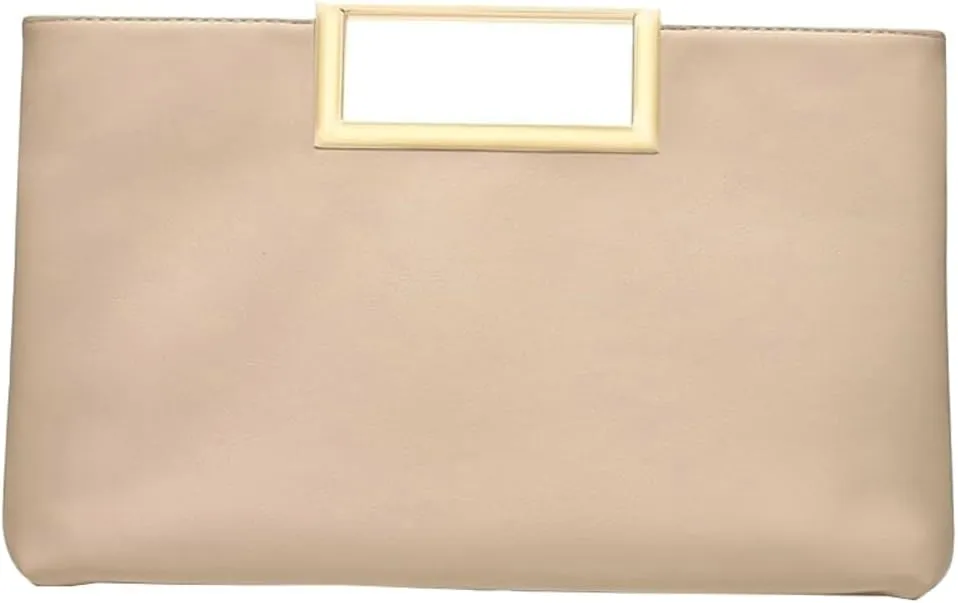Evening Handbag for Women PU Leather Clutch Purses Tote Elegant Bag for Work Wedding Prom Cocktail Travel