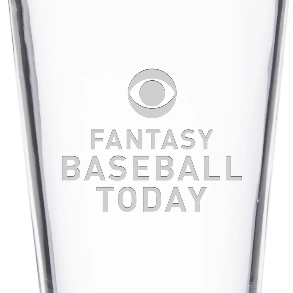 Fantasy Baseball Today Podcast Drinking Glass Laser Engraved Pint Glass
