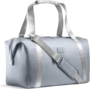 Fit & Fresh Premium Neoprene Weekender Bag With Trolley Sleeve - Large Overnight, Carry-on, Duffel, Gym, and Hospital Bag for Labor & Delivery