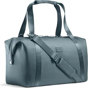 Fit & Fresh Premium Neoprene Weekender Bag With Trolley Sleeve - Large Overnight, Carry-on, Duffel, Gym, and Hospital Bag for Labor & Delivery