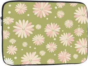 Fresh Chrysanthemum Laptop Sleeve Case 15 Inch Suitable For Notebook Computer Tablet Traveling Carrying Simple Case