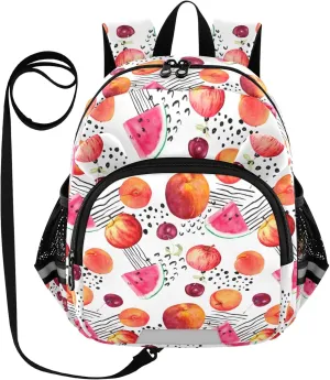Fresh Summer Fruits Little Kid Toddler Backpack Baby Boys Girls Kindergarten Pre School Bags Cute Cartoon Backpacks for children