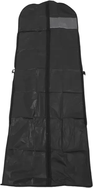 Garment Bag, Dust Dust Cover for Dresses (Black)