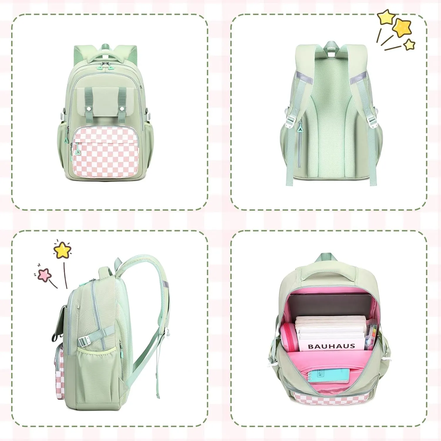 Girls Backpack, Kids School Backpack