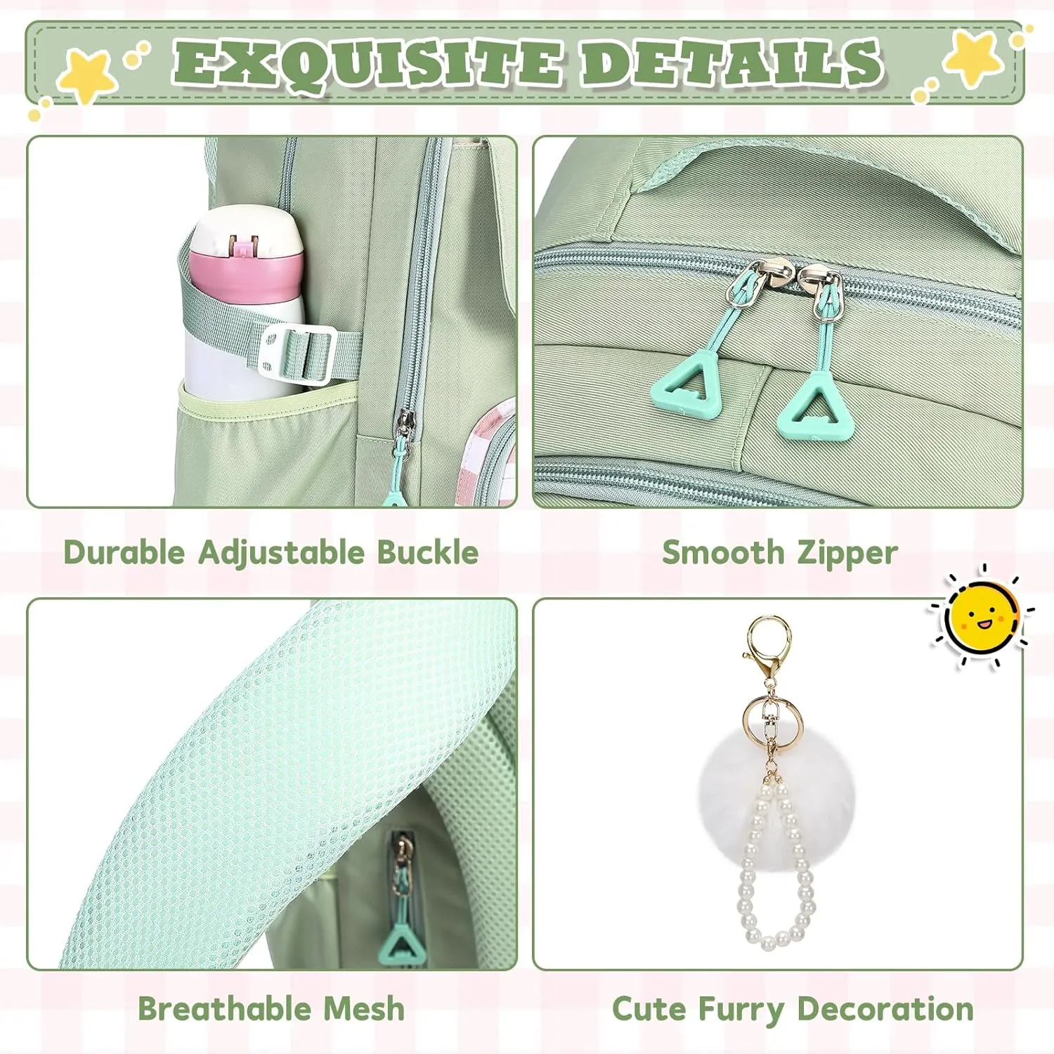 Girls Backpack, Kids School Backpack