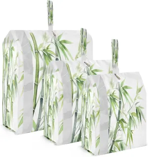 Green Plants Packing Cubes for Travel 3 Set Packing Cubes Large Luggage Accessories for Easy Packing