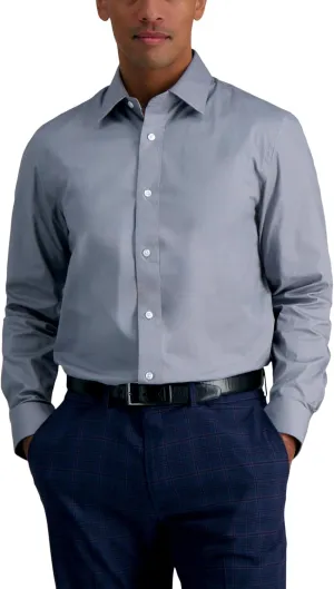 Haggar Men's Premium Comfort Slim Fit Wrinkle Resistant Dress Shirt