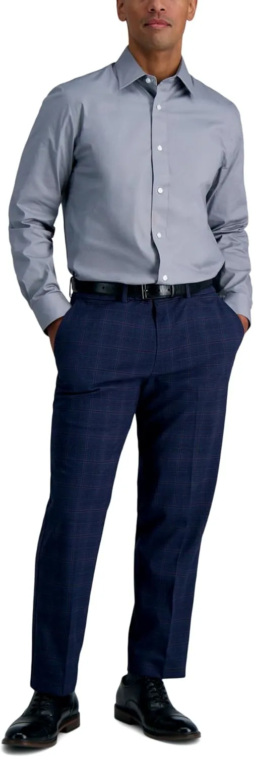 Haggar Men's Premium Comfort Slim Fit Wrinkle Resistant Dress Shirt