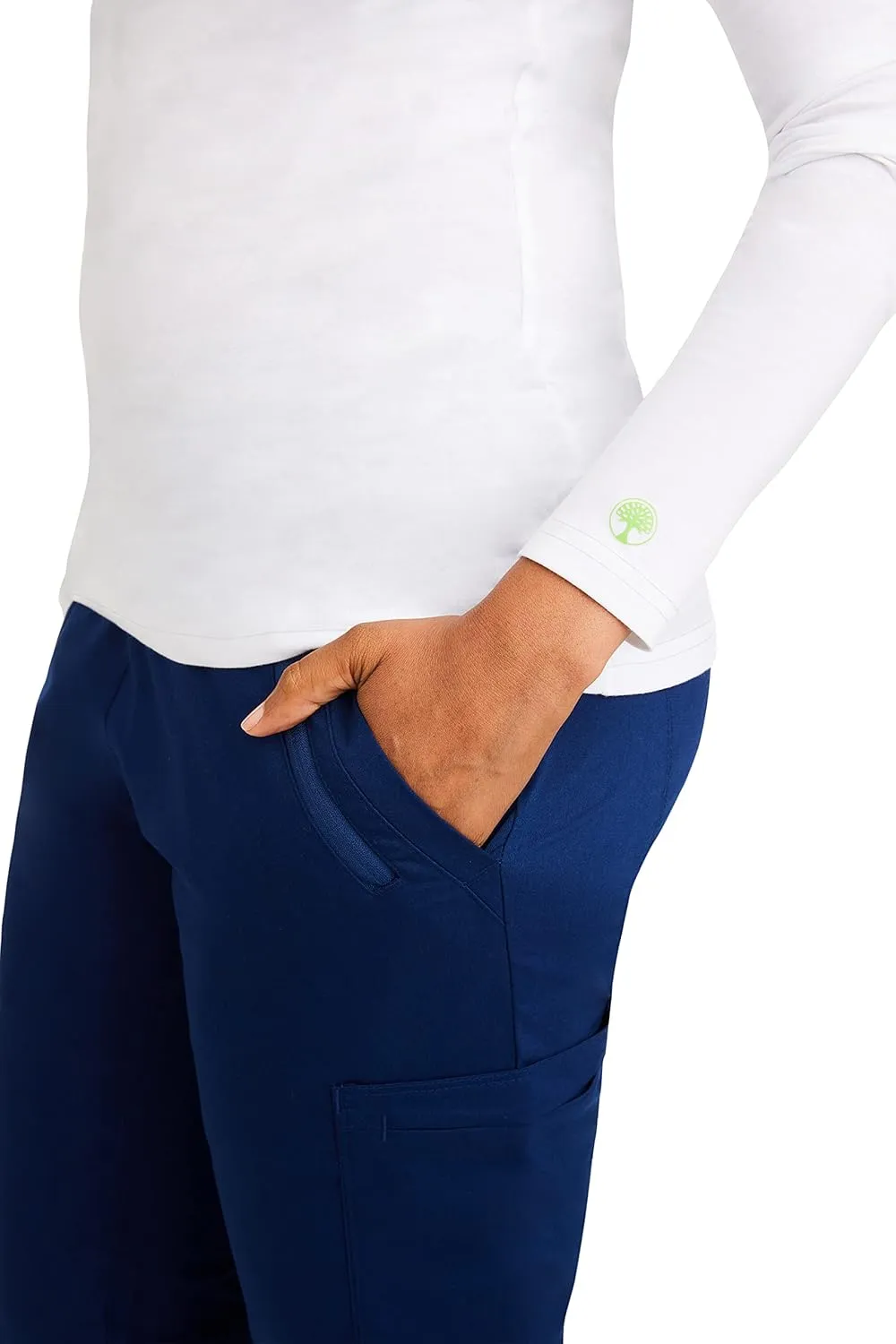 Healing Hands Women's Underscrub Soft Knit Melissa Longsleeve Scrub Tee with Breathable & Easy Care Fabric 5047