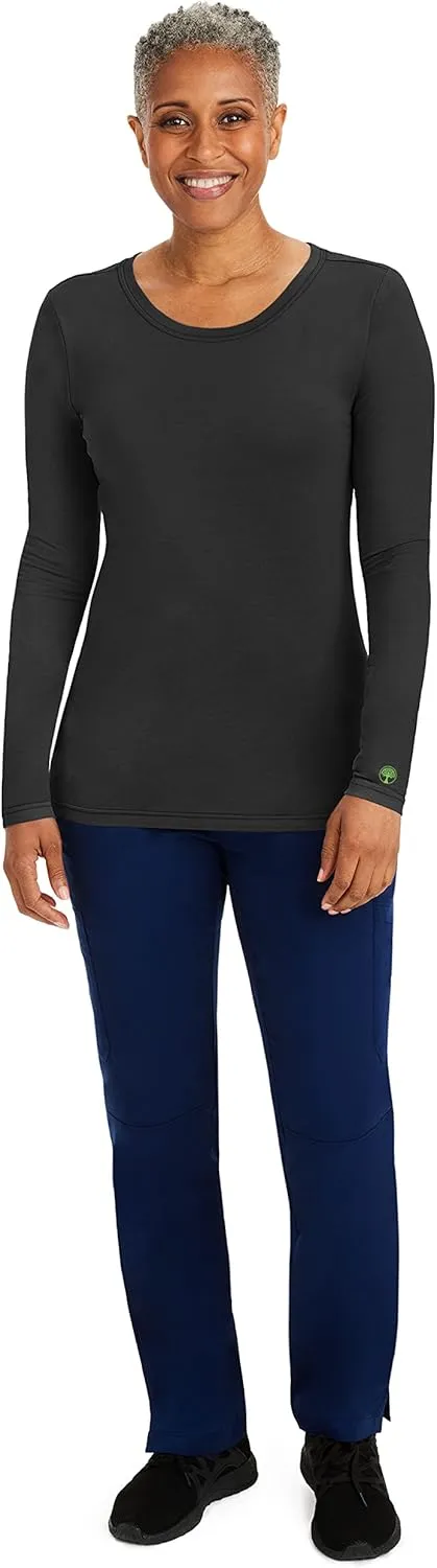 Healing Hands Women's Underscrub Soft Knit Melissa Longsleeve Scrub Tee with Breathable & Easy Care Fabric 5047