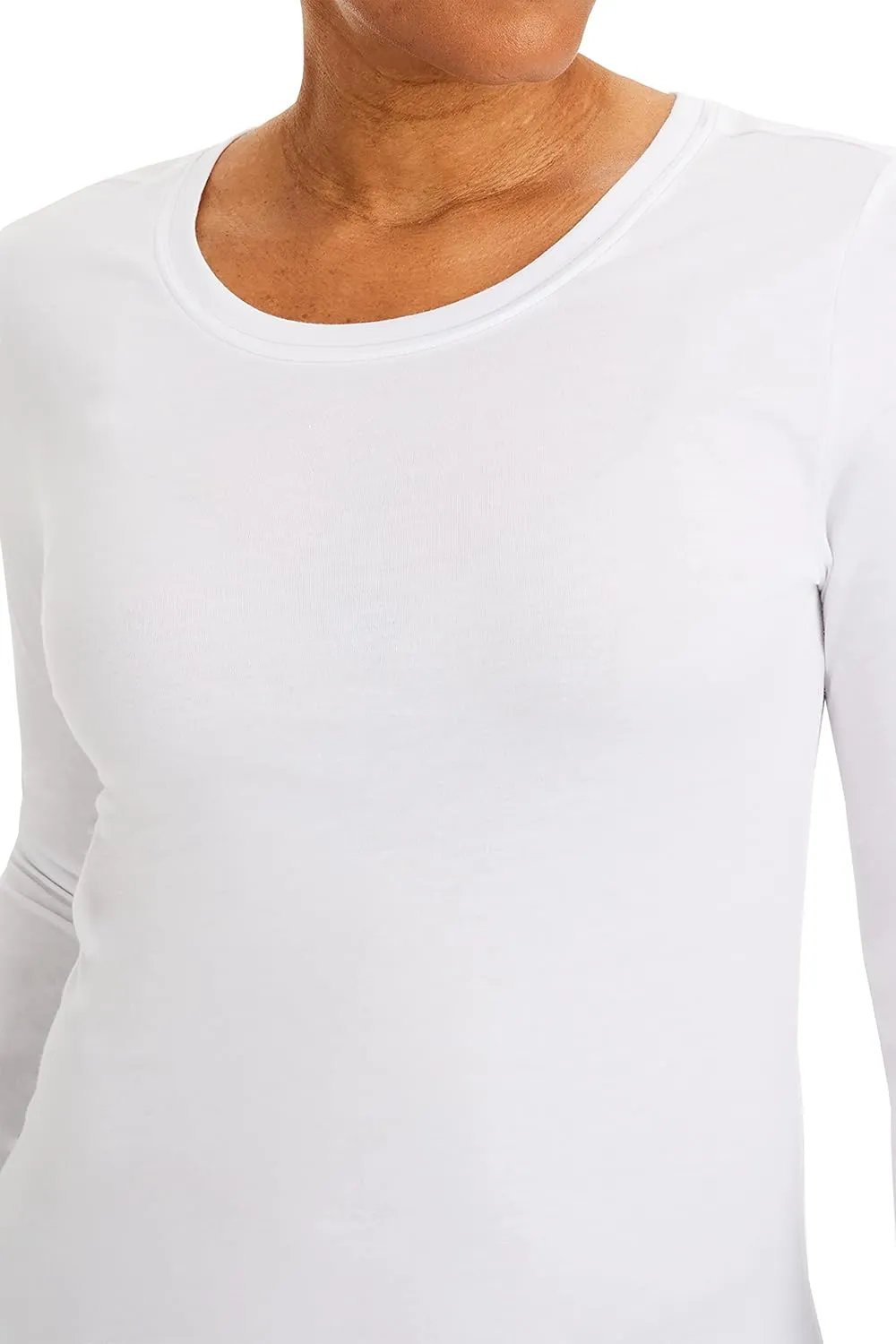 Healing Hands Women's Underscrub Soft Knit Melissa Longsleeve Scrub Tee with Breathable & Easy Care Fabric 5047